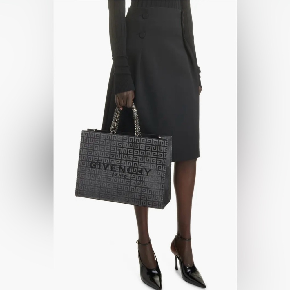 Givenchy NWT Medium G-Tote Canvas Tote - Picture 2 of 7
